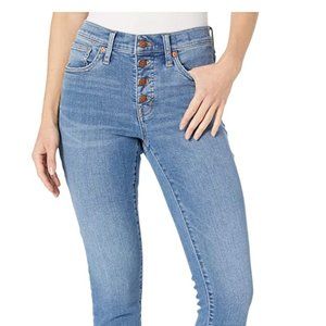 Madewell 9" Mid-Rise Button Jeans